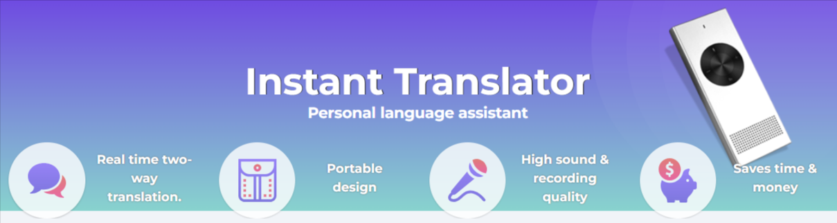 Enence Instant Translator Benefits