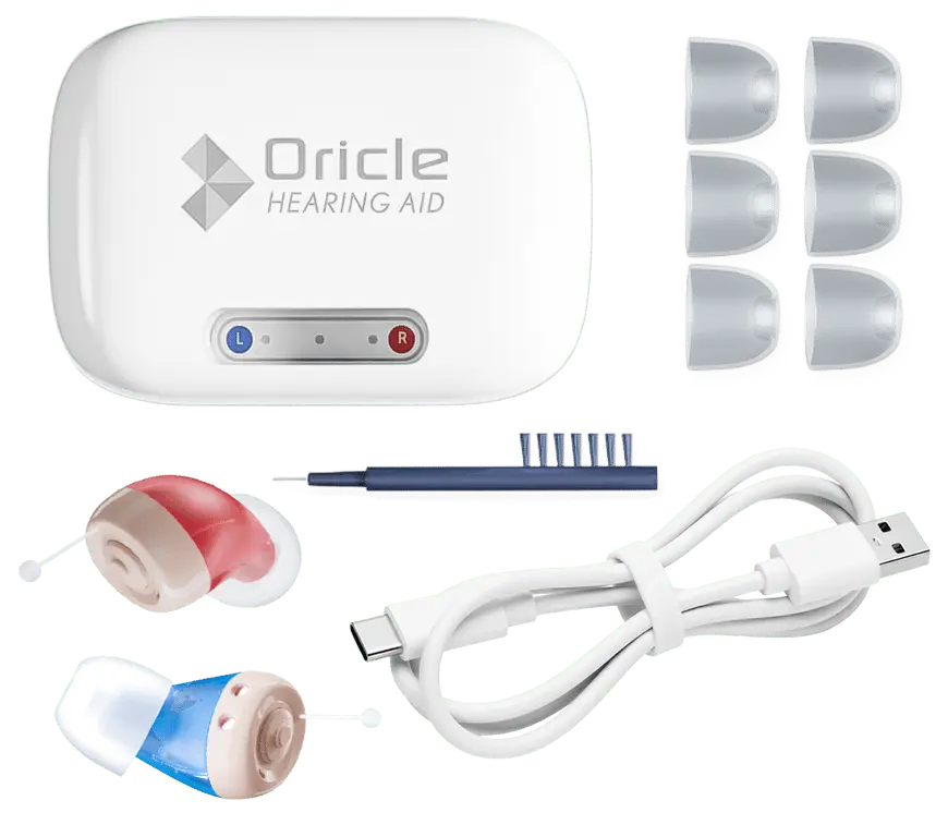 Oricle Hearing Aid Included